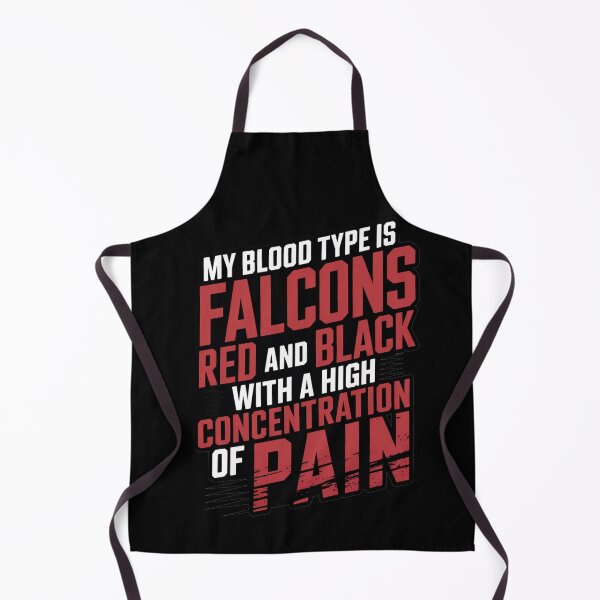 Item preview, My blood type is Falcons Red and Black, with a high concentration of pa designed and sold by mwebba2005.