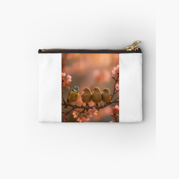 Item preview, "Pássaros entre Flores ao Entardecer" designed and sold by Leonornature.