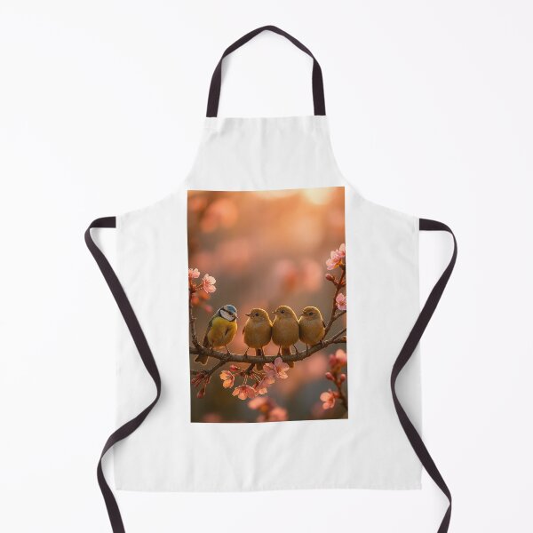 Item preview, "Pássaros entre Flores ao Entardecer" designed and sold by Leonornature.