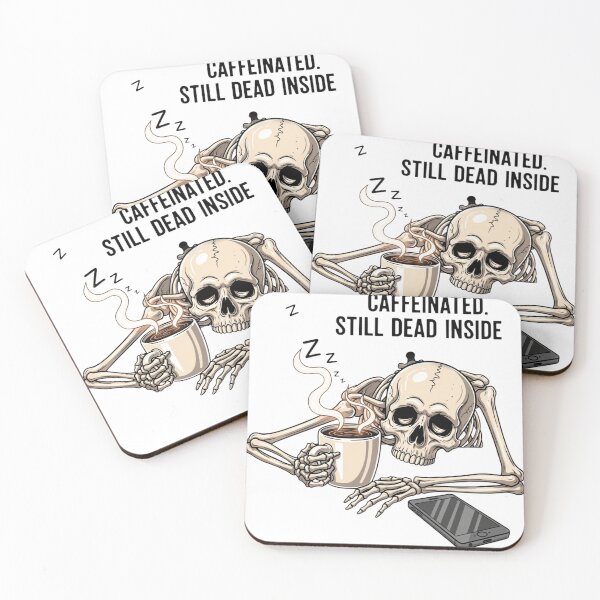 Item preview, The Daily Grind Skeleton designed and sold by VandalMuse.