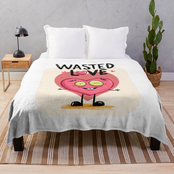 Item preview, Wasted Love – Funny Cartoon Heart Character designed and sold by DesignArtist.ia.