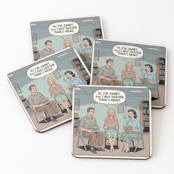 Item preview, I Buy Faster Than I Read designed and sold by Popettte.