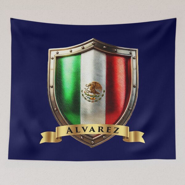 Item preview, Alvarez Heritage Crest, Mexico Shield designed and sold by Highlandkings.