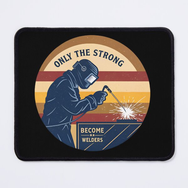 Item preview, Only the Strong Become Welders – Retro Sunset Welding designed and sold by VividOrganica.