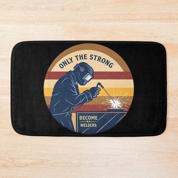 Item preview, Only the Strong Become Welders – Retro Sunset Welding designed and sold by VividOrganica.