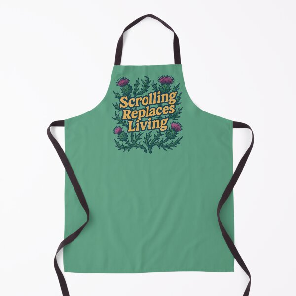 Item preview, Scrolling Replaces Living designed and sold by FrictionMaxxing.