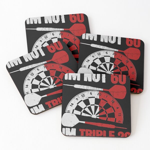 Item preview, I'm not 60 I'm triple 20 Dart designed and sold by TheØche.