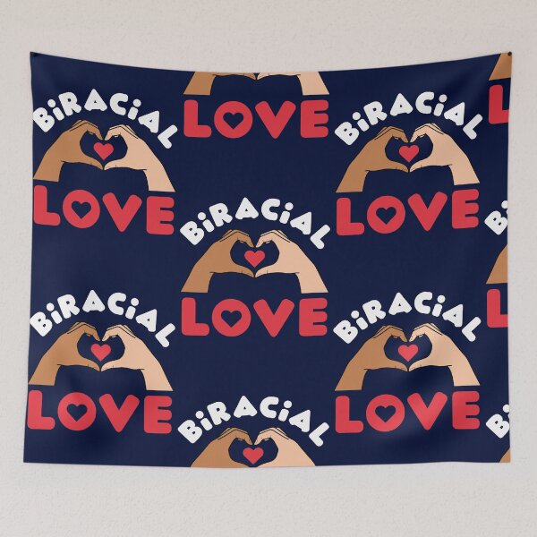 Item preview, Biracial Love Mixed Race Couple Interracial designed and sold by MoorefieldDonta.