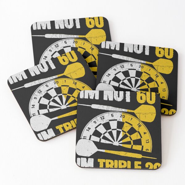 Item preview, I'm not 60 I'm triple 20 Dart designed and sold by TheØche.
