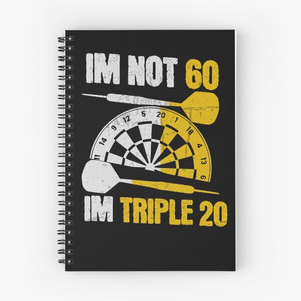 Item preview, I'm not 60 I'm triple 20 Dart designed and sold by TheØche.
