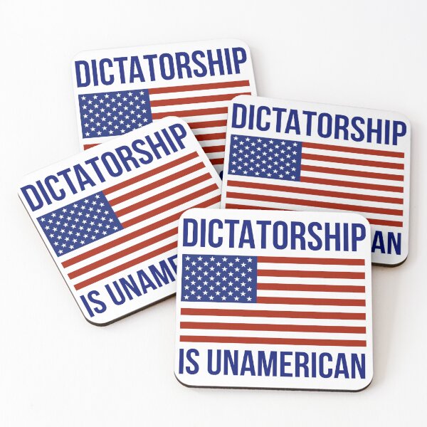 Item preview, Dictatorship is UnAmerican   designed and sold by Rachel the Artist .
