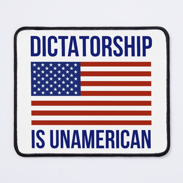 Item preview, Dictatorship is UnAmerican designed and sold by Rachel the Artist .
