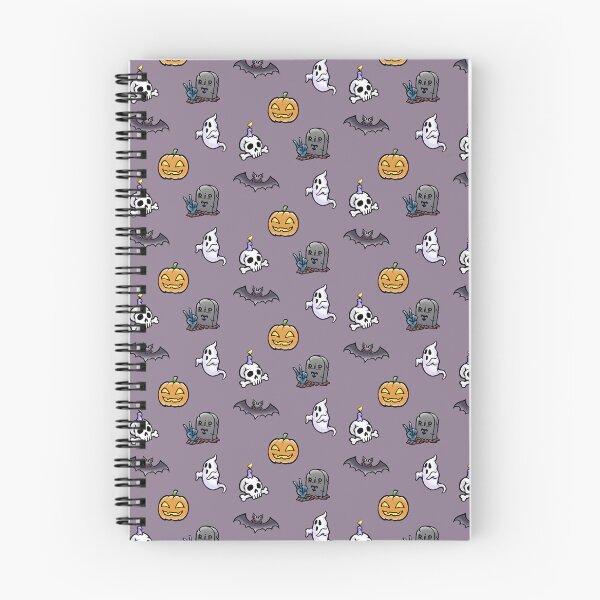 Item preview, Halloween Night Creatures Kids NoteBook designed and sold by Thaumana Art.