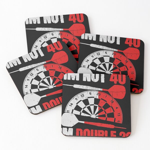Item preview, I'm not 40 I'm Double 20 Dart designed and sold by TheØche.