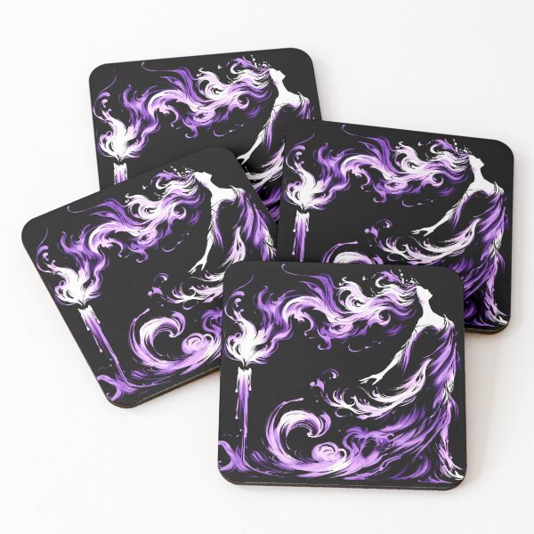 Item preview, Purple Flame Woman, Ai Generated Art  designed and sold by ACC .
