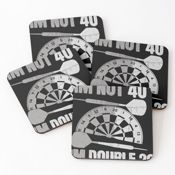Item preview, I'm not 40 I'm Double 20 Dart designed and sold by TheØche.