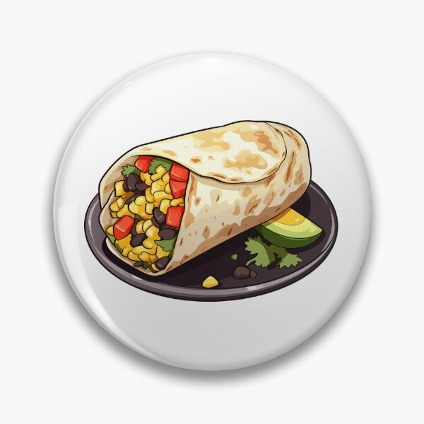 Item preview, Loaded Veggie Burrito designed and sold by New-School-Wave.