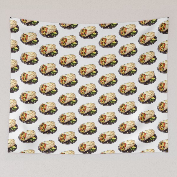 Item preview, Loaded Veggie Burrito designed and sold by New-School-Wave.
