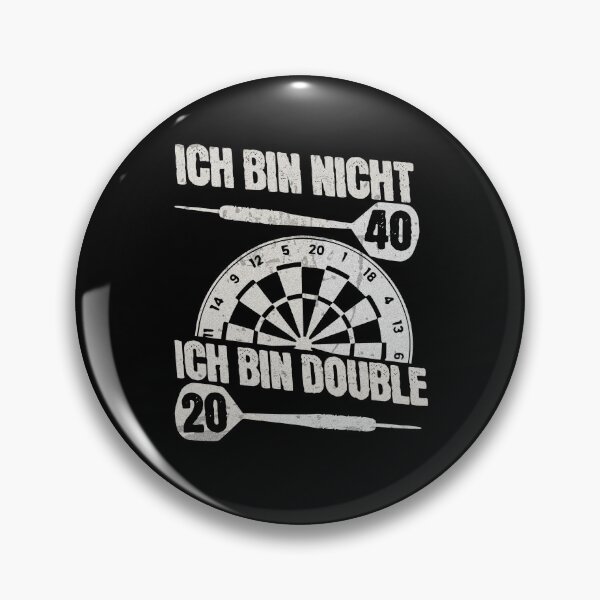 Item preview, Ich bin nicht 40 – ich bin Double 20 designed and sold by TheØche.