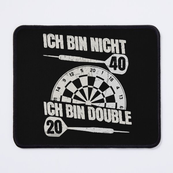 Item preview, Ich bin nicht 40 – ich bin Double 20 designed and sold by TheØche.