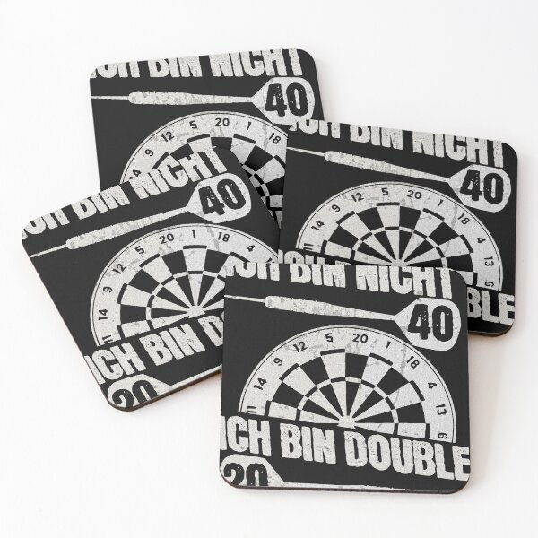 Item preview, Ich bin nicht 40 – ich bin Double 20 designed and sold by TheØche.