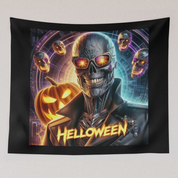 Item preview, Halloween Cyberpunk Horror Glamour Cyborg designed and sold by Voodoo Store Paranormal Collections.