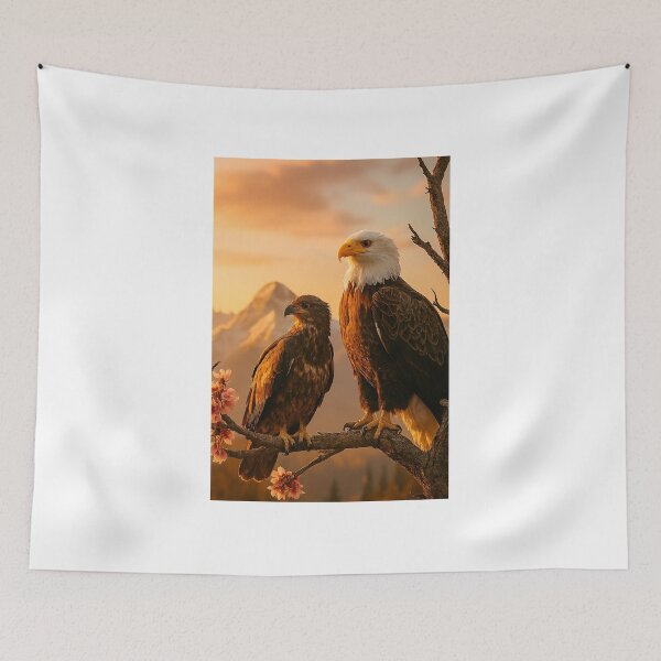 Item preview, "Majestade nas Alturas: Águias ao Entardecer" designed and sold by Leonornature.