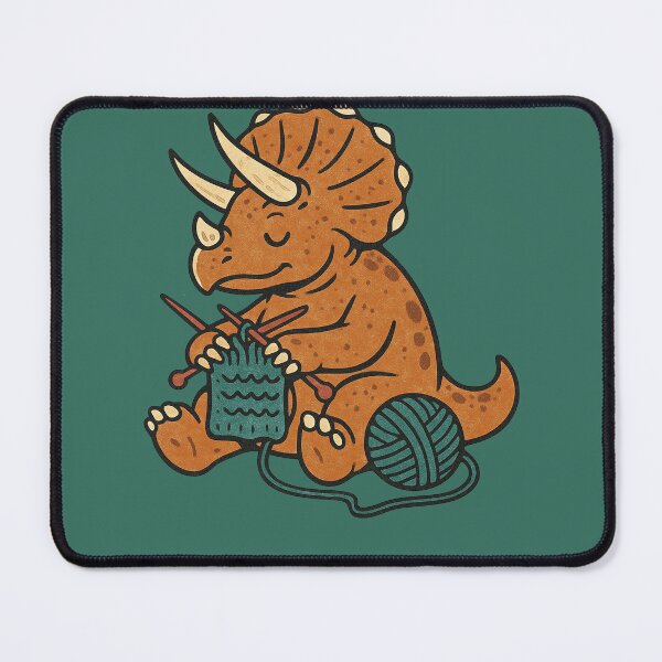 Item preview, Knitting Dino designed and sold by FrictionMaxxing.