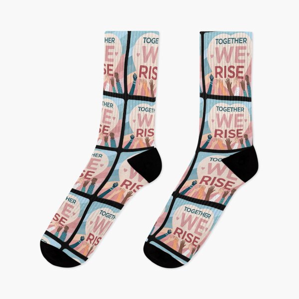 Item preview, Together We Rise – Community Awareness Design designed and sold by VividOrganica.