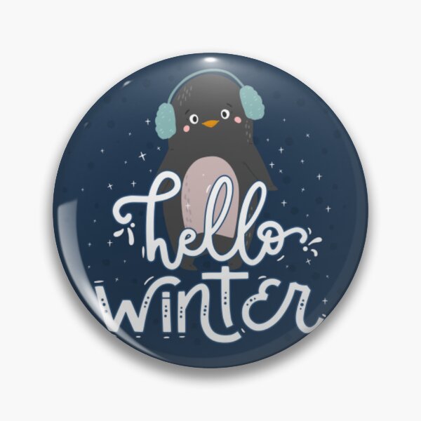 Item preview, Hello Winter designed and sold by HackerLooks.