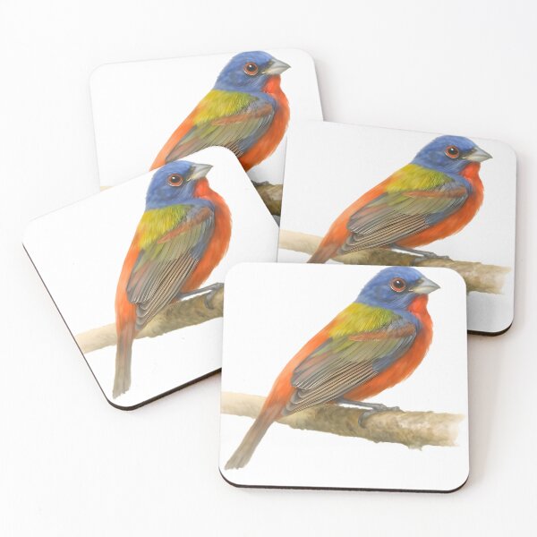 Item preview, Painted Bunting (Passerina ciris) designed and sold by HOMETOWN86.
