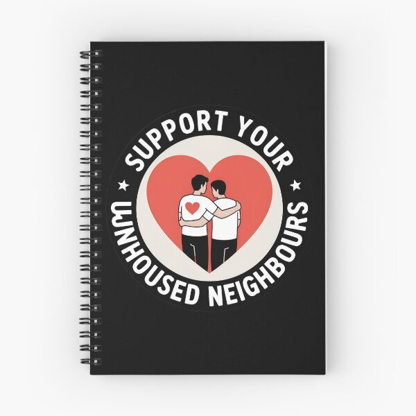 Item preview, Support Your Unhoused Neighbours – Heart and Community Awareness designed and sold by VividOrganica.