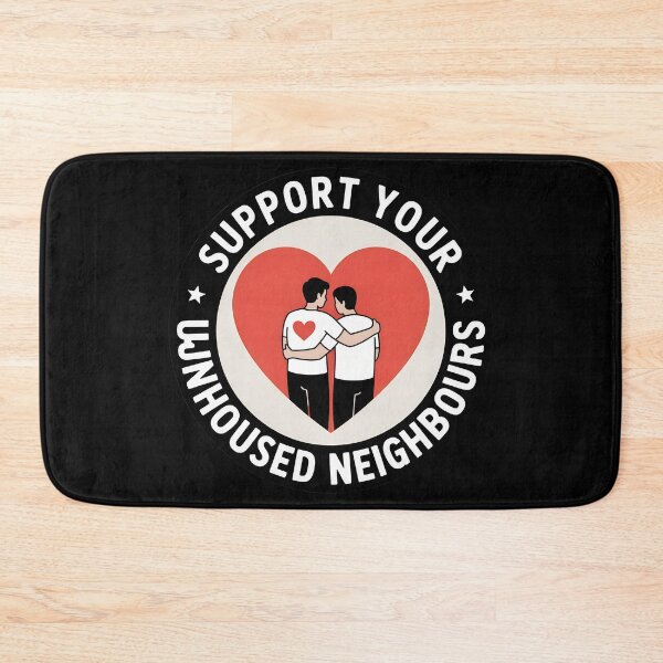 Item preview, Support Your Unhoused Neighbours – Heart and Community Awareness designed and sold by VividOrganica.