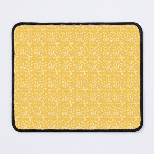 Item preview, Seamless Yellow Tech & Communication Icons Pattern designed and sold by drawing-valley.