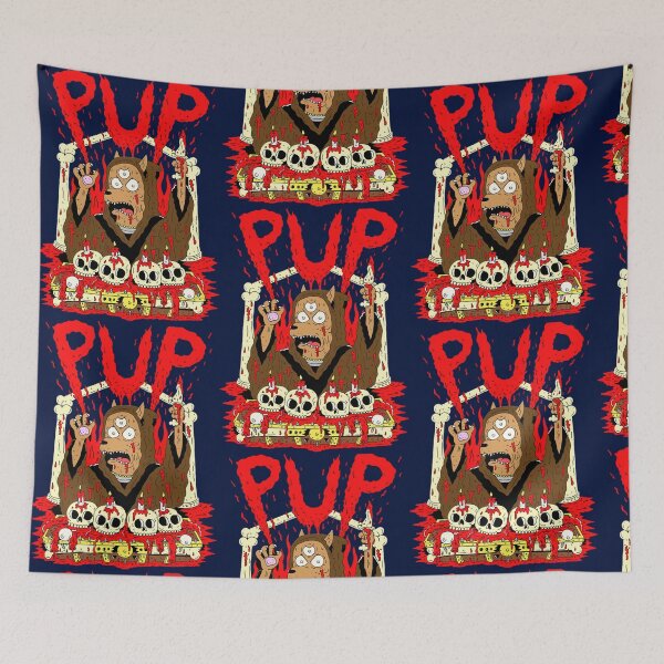 Item preview, Retro Pup Cult Band LogoFan designed and sold by vhubers.