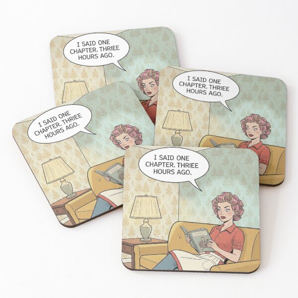 Item preview, I Said One Chapter. Three Hours Ago designed and sold by Popettte.