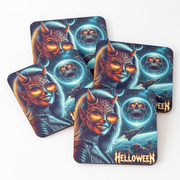 Item preview, Halloween SciFi Horror Glamour Demoness designed and sold by Voodoo Store Paranormal Collections.