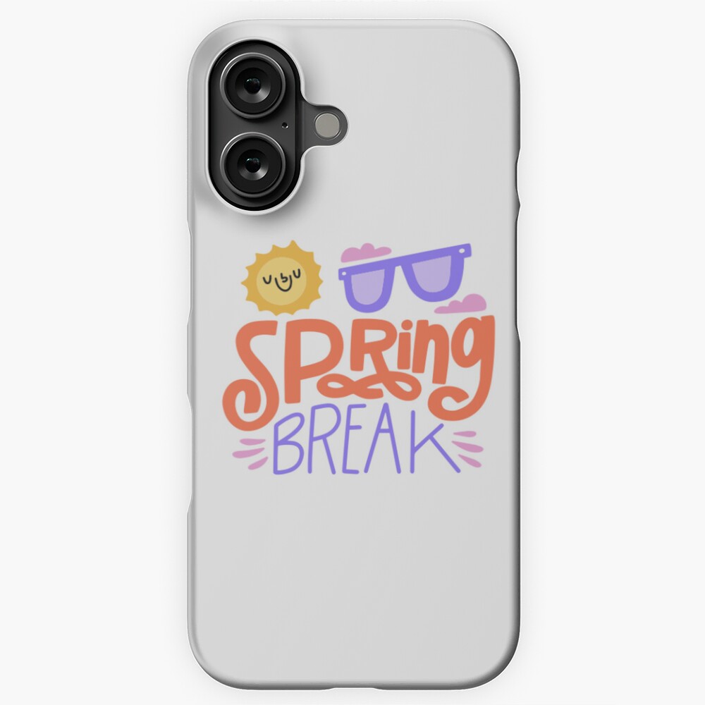 Spring Break iPhone Snap Case - cute pet design by HackerLooks
