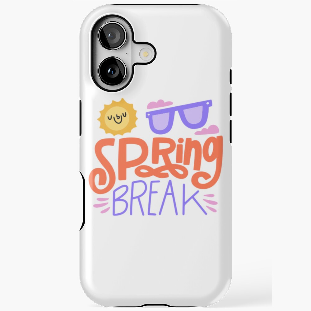 Spring Break iPhone Magsafe Tough Case - cute pet design by HackerLooks