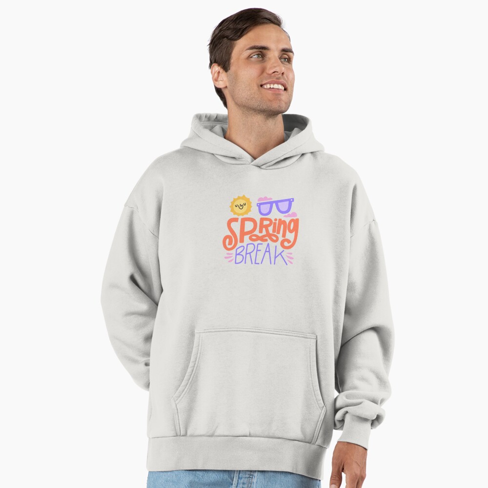 Spring Break Premium Oversized Hoodie - cute pet design by HackerLooks