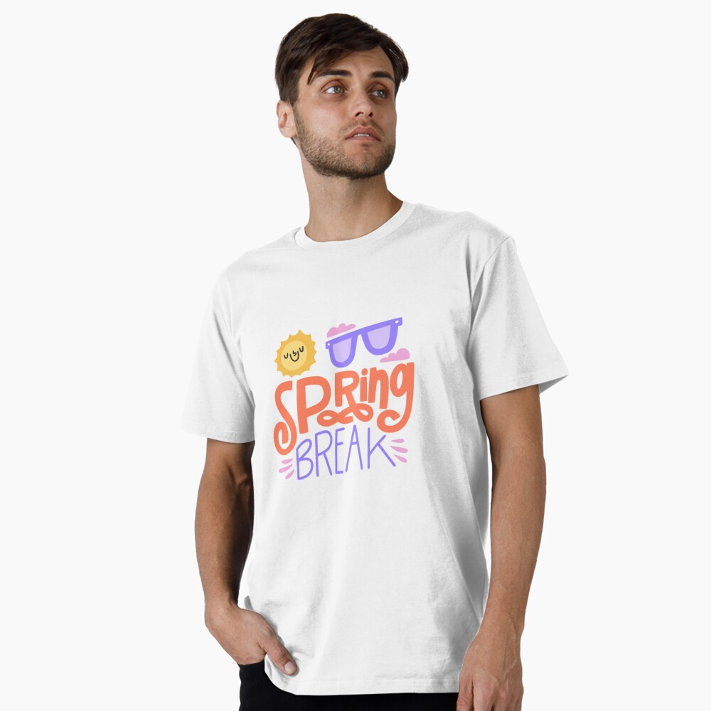 Spring Break Premium T-Shirt - cute pet design by HackerLooks