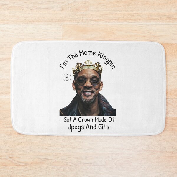 Item preview, I’m The Meme Kingpin, I Got A Crown Made of Jpegs And Gifs (v2) designed and sold by DJRob1337 Productions.