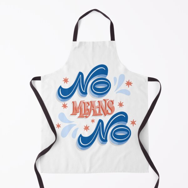 Item preview, No means no designed and sold by HackerLooks.