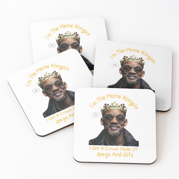 Item preview, I’m The Meme Kingpin, I Got A Crown Made of Jpegs And Gifs (v1) designed and sold by DJRob1337 Productions.