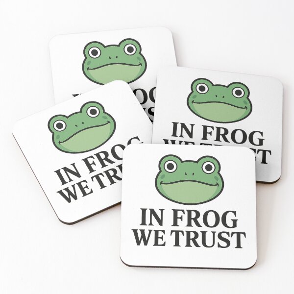 Item preview, In Frog We Trust – Portland Frog  designed and sold by The Junto Shop.