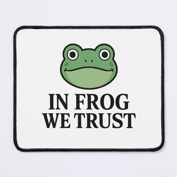 Item preview, In Frog We Trust – Portland Frog designed and sold by The Junto Shop.
