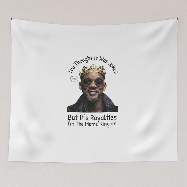 Item preview, You Thought It Was Jokes, But It’s Royalties - I'm The Meme Kingpin (v2) designed and sold by DJRob1337 Productions.