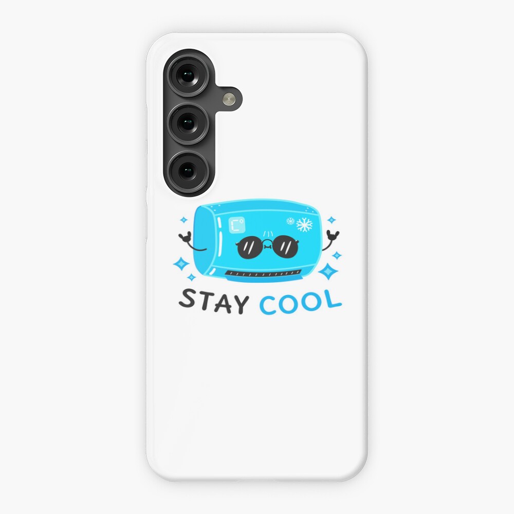 Stay Cool Samsung Galaxy Snap Case - cute pet design by HackerLooks