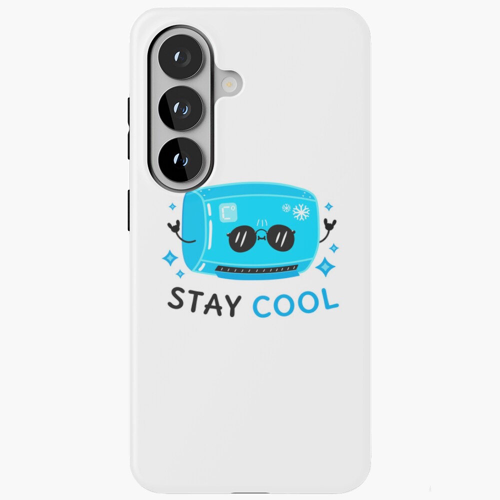 Stay Cool Samsung Galaxy Tough Case - cute pet design by HackerLooks