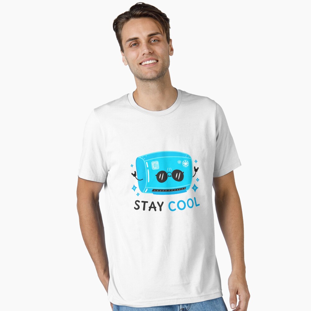 Stay Cool Essential T-Shirt - cute pet design by HackerLooks